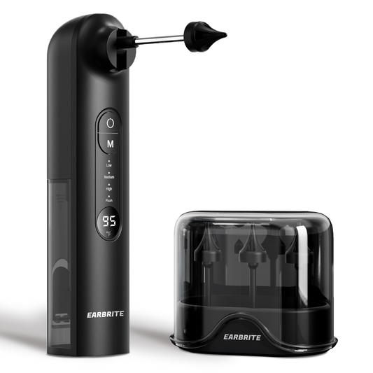 EarBrite™ Water Powered Ear Cleaner (Black)